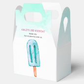 Ice Cream Gepersonaliseerde Verjaardag Bedankdoosjes (Geopend)