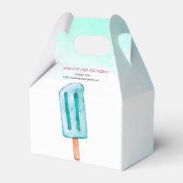 Ice Cream Gepersonaliseerde Verjaardag Bedankdoosjes