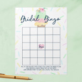 Ice Cream Gift Bingo Vrijgezellenfeest Game Pack Notitieblok