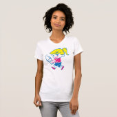 Ice Cream Girl - Basic White T-shirt (Voorkant volledig)