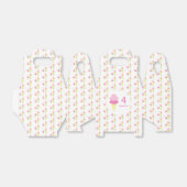 Ice Cream Girl Birthday Bedankdoosjes (Uitgevouwen)