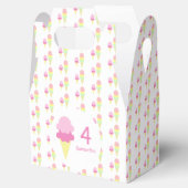 Ice Cream Girl Birthday Bedankdoosjes (Geopend)