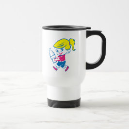 Ice Cream Girl Coffee Travel Mug Reisbeker