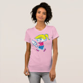 Ice Cream Girl Women's T-shirt - Roze (Voorkant volledig)