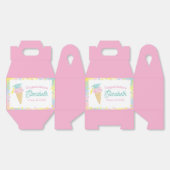 Ice Cream Graduation Party Bedankdoosjes (Ongevouwen)