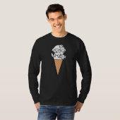 Ice Cream Great Pyreneeën Dog T-shirt (Voorkant volledig)