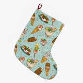 Ice Cream Grote Kerstsok (Voorkant (Hangend))