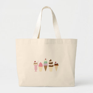 Ice Cream Grote Tote Bag