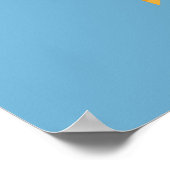 Ice Cream Hallo aangepast poster kleur (Hoek)
