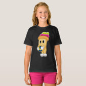 Ice cream Handbal speler Handbal T-shirt (Voorkant volledig)