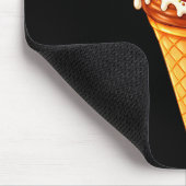 Ice Cream Heart Funny Drip Valentines Day Boys Gir Muismat (Hoek)