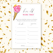 Ice cream - Hoe oud waren ze bruids spel