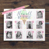 Ice Cream Hoe oud was Bride Photo Game Pack van 40 Notitieblok