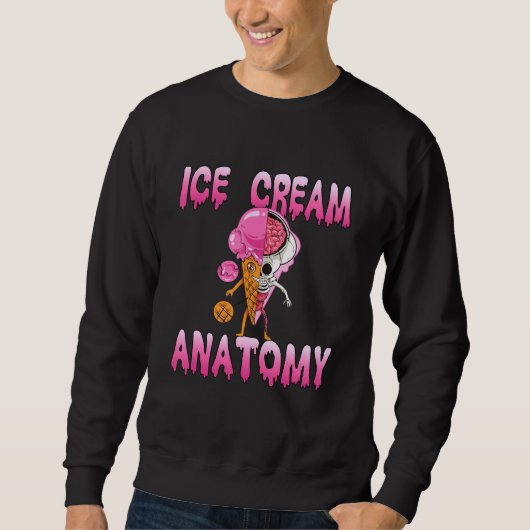 Ice Cream Ice Anatomy Trui (Voorkant)