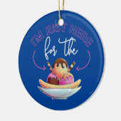 Ice Cream ik ben hier voor de Keramisch Ornament (Links)