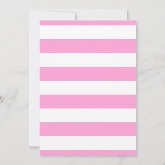 Ice Cream Invitation Unicorn Ice Cream Party Kaart (Achterkant)