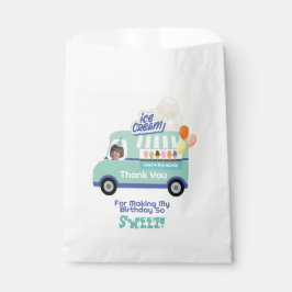 Ice Cream je schreeuwt verjaardag Bedankzakje