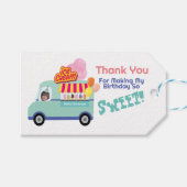 Ice Cream je schreeuwt verjaardag Cadeaulabel (Voorkant (Horizontaal))