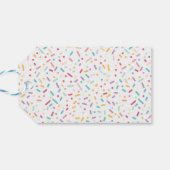 Ice Cream je schreeuwt verjaardag Cadeaulabel (Achterkant Horizontaal)