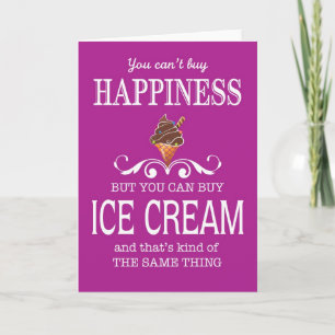 Ice Cream Kaart