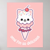 Ice Cream Kat Poster (Voorkant)