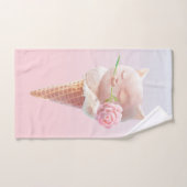 Ice Cream Kat – Rosy & Dreamy Bad Handdoek (Handdoek)