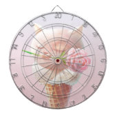 Ice Cream Kat – Rosy & Dreamy Dartbord (Voorkant)