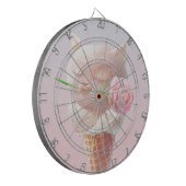 Ice Cream Kat – Rosy & Dreamy Dartbord (Voorkant Links)