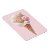 Ice Cream Kat – Rosy & Dreamy Magneet (Rechterzijde)