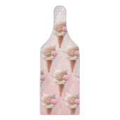 Ice Cream Kat – Rosy & Dreamy Snijplank (Voorkant)