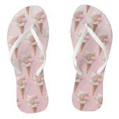 Ice Cream Kat – Rosy & Dreamy Teenslippers (Voetbed)