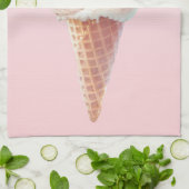 Ice Cream Kat – Rosy & Dreamy Theedoek (Gevouwen)
