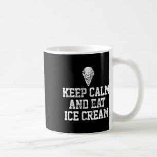 Ice Cream Keep Calm Motivatie  Gift Koffiemok