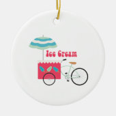 Ice Cream Keramisch Ornament (Voorkant)