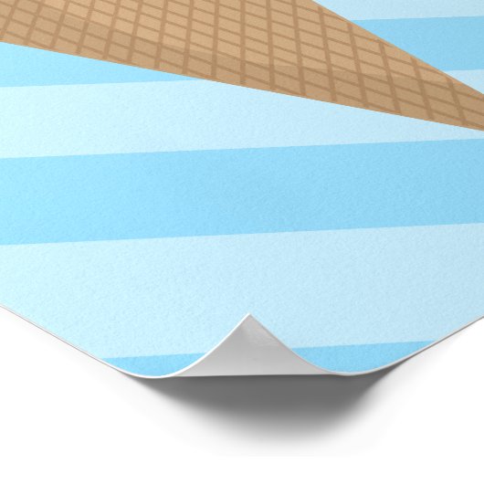 Ice Cream Kinder Growth Chart Poster (Hoek)