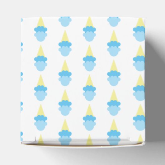 Ice Cream Kinder zomerzaterdag Bedankdoosjes (Bovenkant)