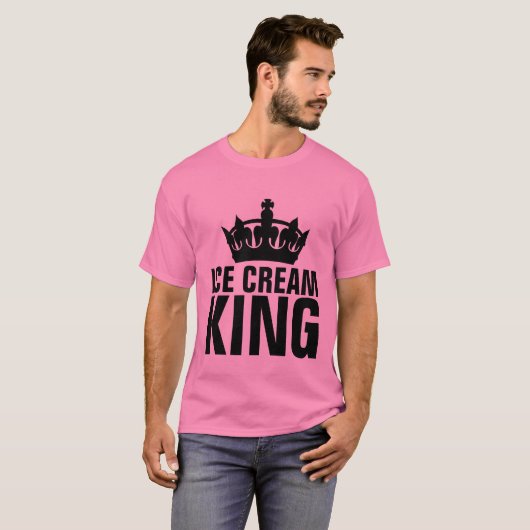 ICE CREAM KING T-SHIRTS (Voorkant volledig)
