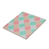 Ice-Cream-kleuren gecontroleerd Tegeltje (Zijkant)