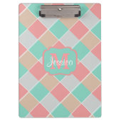 Ice-Cream-kleuren, gepersonaliseerd gecontroleerd Klembord (Voorkant)