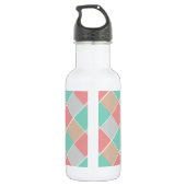 Ice-Cream-kleuren, gepersonaliseerd gecontroleerd Waterfles (Achterkant)