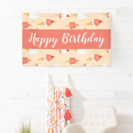 Ice Cream komt met sprinkhaanvarken op zaterdag Spandoek