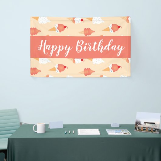 Ice Cream komt met sprinkhaanvarken op zaterdag Spandoek (Beurs)