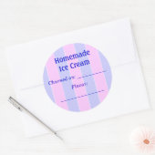 Ice Cream Label (Envelop)