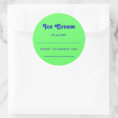 Ice Cream Label (Tas)