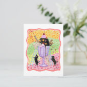 Ice Cream Labradors Briefkaart (Staand voorkant)