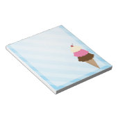 Ice Cream-laptop Notitieblok (Schuin)