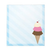 Ice Cream-laptop Notitieblok (Voorkant)