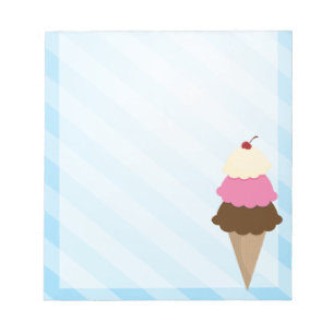 Ice Cream-laptop Notitieblok