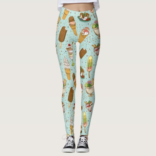 Ice Cream Leggings (Voorkant)