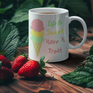 Ice Cream Life is zoet Koffiemok